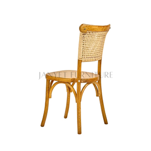 <span class=keywords><strong>Chaises</strong></span> de salle à manger empilables en bois naturel Woeaving pour événements et mariages - Product Image 4