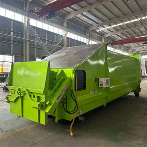 Estación de Compresión de Basura Móvil, Contenedor Compactador Desmontable, Estación Compactadora Móvil de 20 Metros Cúbicos, Motor Personalizado de 440V - Product Image 4