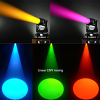 Professionelles 440W CMY CTO LED Moving Head Bühnenlicht BSW 3in1 Beam Spot Wash IP33 6000K Ra80 50000h Aluminium+Kunststoff