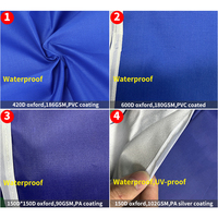 FEAMONT Carpa Plegable Resistente Económica en Oferta 3x6M con Estructura de Acero Pintado con Polvo y Revestimiento Plateado 150D para Puesto de Mercado