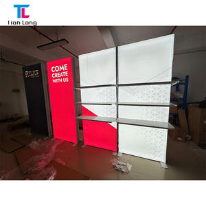 Fondo de perfil de aluminio 10x10 SEG, stand de tela iluminado, cartel de exposición, caja de luz publicitaria, evento, telón de fondo Led - Product Image 3