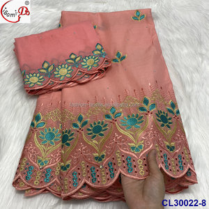 Vải Voan Thụy Sĩ 5Yard Mỗi Chiếc Ren Kim Sa Ren Thụy Sĩ Thêu Thiết Kế Mới Của Pháp - Product Image 5