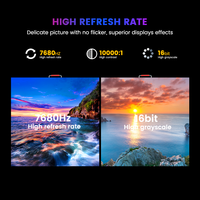 Écran Géant LED 3D Fixe d'Extérieur pour Publicité Mur Vidéo P5 P6 P8 P10 HD à Vision Nue avec Coin