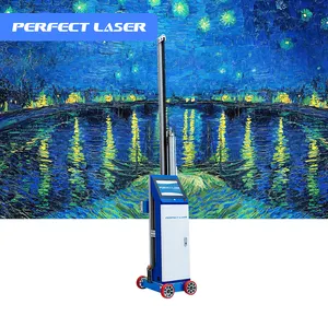 Hoàn hảo tia laser UV tường máy in in ấn 3D hình ảnh trên thủy tinh kim loại gạch tinh khiết tường cho quảng cáo và trang trí khu vực