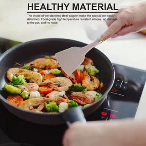 11pcs Utensílio De Cozinha Sustentável Set PP + Silicone Utensílios De Cozinha Alça De Plástico Espátula De Grau Alimentar 800 g/set Cor Personalizável - Product Image 6