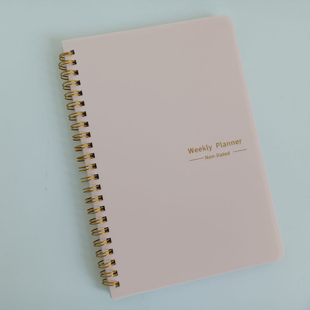 Pianificatore settimanale rosa