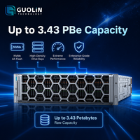 Serveur de stockage unifié Dell PowerStore 1500 Gen3 neuf/occasion avec 24 baies de disques NVMe E3 EDSFF et 512 Go de mémoire pour la virtualisation de centre de données et les bases de données