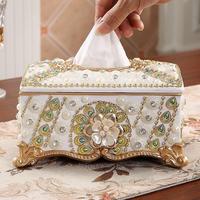 Ornement de luxe en résine époxy lavable à double couche, style européen, sculpté artistiquement, pour fruits secs, figurine multicouche