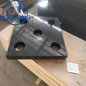 Règle industrielle <span class=keywords><strong>plate</strong></span> à angle <span class=keywords><strong>droit</strong></span> carrée en marbre avec côtés parallèles Plaque de surface en granit de qualité 00 de haute précision - Product Image 6