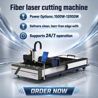 Machine de découpe laser à fibre HUAXIA haute puissance 6000W 12000W pour tôles métalliques, acier inoxydable, acier au carbone et aluminium de grande épaisseur