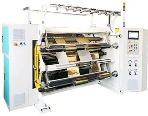 Well Designed Hot Stamping Foil Slitter Rewinder Aluminum Lamination Film Roll Slitting Rewinding Machine