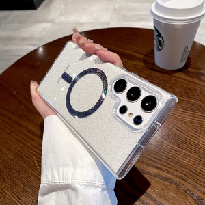 En vrac en gros carré paillettes clair sans fil charge housse de téléphone portable pour Samsung Note 10 S21 S22 S23 Ultra <span class=keywords><strong>S20fe</strong></span> - Product Image 4