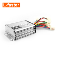 Contrôleur électrique de moteur à balais 30a, 12 V, 36V, 48V, 1000W, pour trottinette électrique, avec disjoncteur fusionné 30a