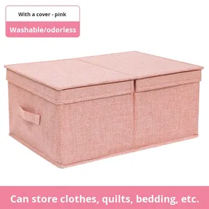 Organisation de placard, cubes de rangement en tissu pliables pour enfants, best-seller, grande capacité pour garde-robe, durable - Product Image 6
