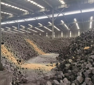 Coke de fonderie semi-pétrolier en morceaux pour la fonderie des métaux, faible teneur en cendres 8%, origine Shandong, 80-120mm, carbone fixe 90% - Product Image 3