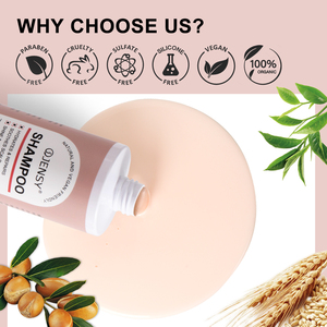 Shampoo Idratante Vegano Biologico all'Olio di Argan e Cocco Anti-Crespo a Marchio Privato <span class=keywords><strong>per</strong></span> la Riparazione e il Rafforzamento delle Radici dei <span class=keywords><strong>Capelli</strong></span> - Product Image 5