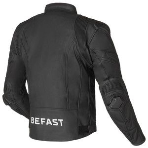 Befast Interlagos CE แจ็กเก็ตแข่งรถจักรยานยนต์หนังสีดำ M - Product Image 2