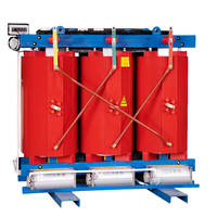 50kva 100kva 500kva 1250kva à 3150kva 10KV 11KV 13.8KV-400V 380V 480V 415V transformateur sec triphasé résine époxy coulée