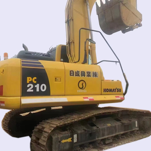 Excavatrice sur chenilles d'occasion Komatsu PC210-8 21 tonnes |   Moteur Cummins Kawasaki, faible nombre d'heures, d'occasion, provenance Japon, pour travaux de terrassement - Product Image 1