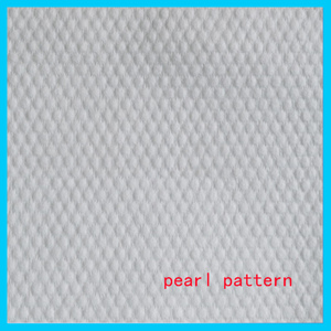 Serviette <span class=keywords><strong>de</strong></span> <span class=keywords><strong>toilette</strong></span> jetable respirante tissu épine d'<span class=keywords><strong>eau</strong></span> pâte <span class=keywords><strong>de</strong></span> bois fibre végétale dégradable PP perle maille tissu Non tissé Style croisé - Product Image 5