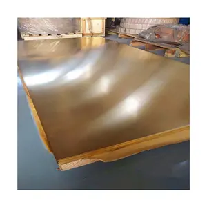 Bronze Big Diameter Complete 4x8 C61300 C61400 C63000 Copper Plate Sheet for Industry and Building