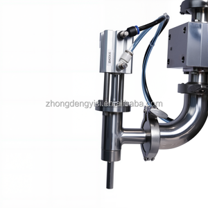 เครื่องบรรจุแบบกึ่งอัตโนมัติหัวฉีดเดี่ยว ควบคุมด้วย PLC สำหรับเครื่องดื่ม ของเหลวข้น ของเหลวเหนียว ปริมาณบรรจุ 100-60000 มล. สำหรับขวดพลาสติก - Product Image 6