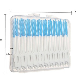 Cepillos Interdentales Profesionales de Fábrica Directa para el Cuidado de las Encías, Cepillos de Alambre Suave, Palillos para Dientes, Eliminan las Manchas, 40 Unidades, Uso para Adultos - Product Image 5