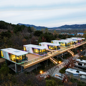 Luban Hut La maison conteneur préfabriquée moderne personnalisée peut être équipée d'une capsule spatiale à énergie <span class=keywords><strong>solaire</strong></span> - Product Image 4
