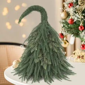 JOYWOOD Weihnachten schräger Hals Weihnachtsbaum grün Simulation Nobelkiefer-Elf magischer Baum Feiertag Dekoration Bühnenlayout