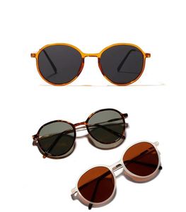 Vente en gros 2019 - Lunettes de soleil rondes vintage personnalisées pour femmes et hommes, très tendance - Product Image 6