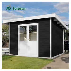 <span class=keywords><strong>Abri</strong></span> <span class=keywords><strong>de</strong></span> <span class=keywords><strong>jardin</strong></span> en aluminium avec toit imperméable et gouttière en aluminium pour le rangement des outils dans la cour et sur la terrasse - Product Image 1