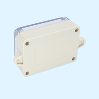 Piccole custodie per batterie in plastica per esterni montaggio a parete personalizzato con coperchio coperchio custodia per elettronica in Abs scatola per batterie impermeabile