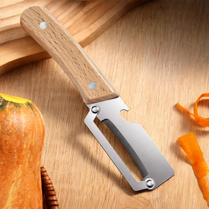 <span class=keywords><strong>Éplucheur</strong></span> <span class=keywords><strong>de</strong></span> légumes multifonctionnel KITCHENCARE OEM avec manche en bois, <span class=keywords><strong>éplucheur</strong></span> <span class=keywords><strong>manuel</strong></span> pour pommes <span class=keywords><strong>de</strong></span> <span class=keywords><strong>terre</strong></span> et carottes - Product Image 6
