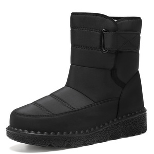 Stivali Invernali da <span class=keywords><strong>Donna</strong></span> in Cotone, Foderati in Pile, Stivali Lunghi Imbottiti, Taglie Grandi, Scarpe Leggere in Poliuretano, Stivaletti Caldi da Neve - Product Image 5