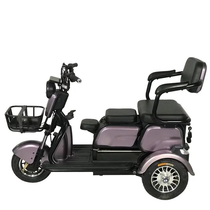2023 sıcak satış 3 tekerlekli motosiklet üç tekerlekli bisiklet Scooter elektrikli motorlu üç tekerlekli bisiklet