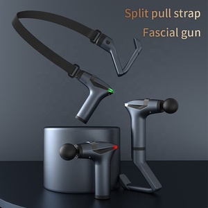 Pistola de Masaje de Percusión Portátil con Mango Extensible, Masajeador de Tejido Profundo con Vibración Muscular y Cinturón de Masaje - Product Image 2