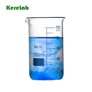 Laboratory borosilicate glass beaker bong