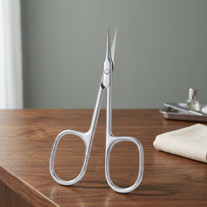 Curved Sharp Stainless Steel Dead Skin Cutting Tool Russian Trimmer Nail <b>Cuticle</b> <b>Scissors</b> Right-Handed Durable for Women Beauty - Product Image 3