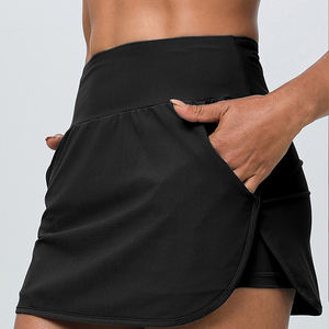 Jupe de sport mini deux-en-un anti-exposition pour femme, protection solaire, course à pied, mode décontractée, tennis - Product Image 4