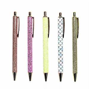 ปากกาลูกลื่นแบบลูกบอลคริสตัลใสแบบมีกลิตเตอร์ลอยได้ - Product Image 3