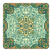 Nouveau Tapis de Mahjong Chinois 80x80cm 2026 en Tissu Jacquard 2mm Antidérapant Écologique Résistant à l'Eau Durable Portable pour Table