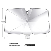 Parapluie de pare-soleil de fenêtre de voiture de logo personnalisé en gros