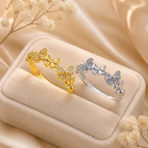 Anello a farfalla, accessorio di moda per l'uso quotidiano femminile - Product Image 2