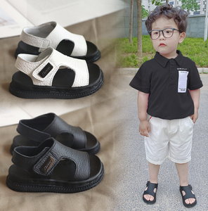 รองเท้าแตะเด็กแบบนิ่มสำหรับเด็กอายุ 1-5 ปี รองเท้าแตะเด็กผู้ชายแบบสวมสำหรับฤดูร้อน รองเท้าแตะเด็กสำหรับไปชายหาด - Product Image 1