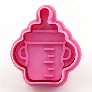 Gaufreur de timbres à cookies en plastique de qualité alimentaire, pour pâtisserie à la maison, diy, - Product Image 3