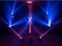 Luz Móvil LED RGBW STSLITE M BEAM 60 con Control DMX512/Activación por Sonido, Clasificación IP33, para Bodas, Conciertos y Eventos en Vivo