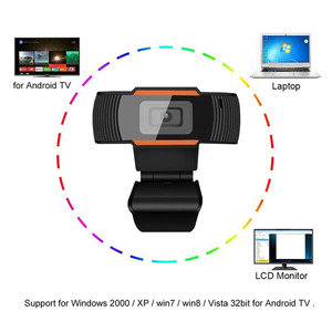 Mini Cámara <span class=keywords><strong>Web</strong></span> USB HD 480/720/1080P con Micrófono para PC, Computadora de Escritorio, Videojuegos, Transmisiones en Vivo, Videollamadas, Conferencias y Trabajo - Product Image 4