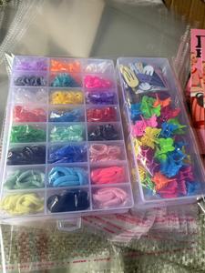 ชุดยางรัดผมแบบใช้แล้วทิ้งสำหรับเด็กผมไม่มีอันตรายต่อเส้นผมหน้าม้าด้านข้างของเด็กทารกผู้หญิงอุปกรณ์เสริมผมยืดหยุ่นสูง - Product Image 6