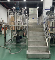 Hoog-snelheids vacuümhomogenisator voor voedselverwerking 1000L met gejackete verwarming voor ketchup, mayonaise en fruitjams