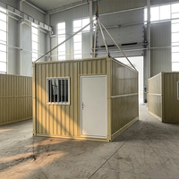 Maison conteneur préfabriquée pliable et empilable, mini-maison mobile prête à l'emploi
